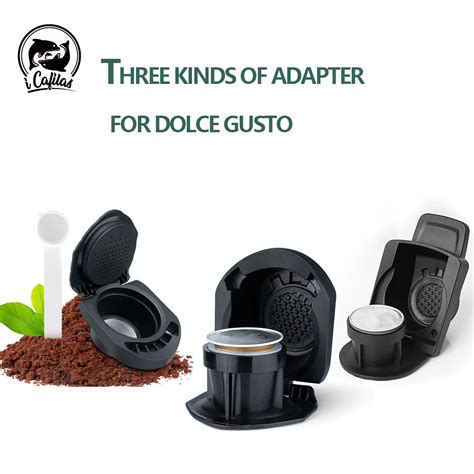 Icafilas Adapter For Dolce Gusto Maker With Original Nespresso