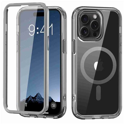 Elehold Full Body Magnetic Case For Iphone Pro Max Built In Front