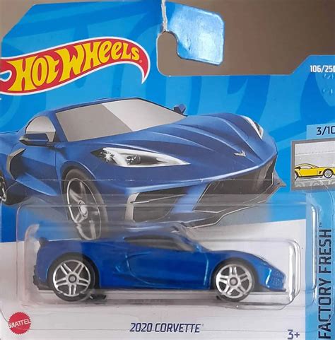 Embalagem Danificada Hot Wheels Factory Fresh Corvette Universo Hot Wheels