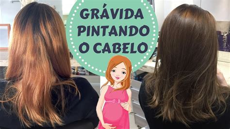 PINTANDO CABELO NA GRAVIDEZ YouTube