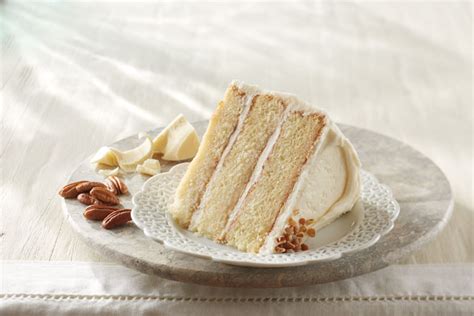 White Chocolate Layer Cake - Piece of Cake