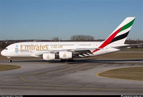 A Eec Emirates Airbus A Photo By Klaus Ecker Id