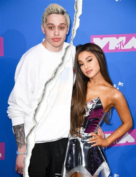 Ariana Grande Pete Davidson Split End Engagement After Four Months