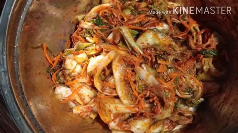 How To Make Kimchi Kimchi Tutorial Youtube