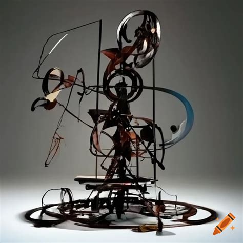 Jean Tinguely Kinetic Art Mixed With Robert Rauschenberg On Craiyon