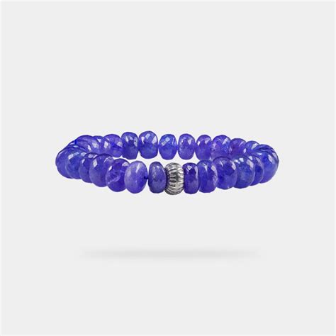 Genuine Blue Tanzanite Bracelets For Men And Women The Tanzanite