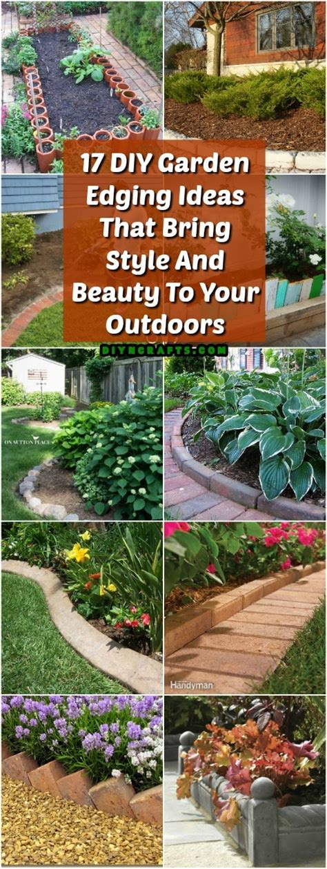 17 DIY Garden Edging Ideas That Bring Style And Beauty To Your Outdoors - DIY & Crafts