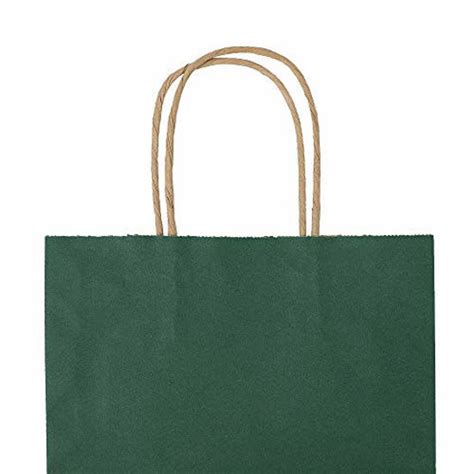 Getuscart Pack X X Inch Medium Green Gift Paper Bags With