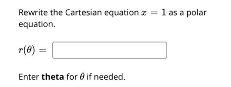 Solved Convert The Cartesian Coordinates To Polar Chegg