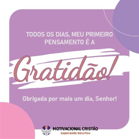 Comece O Dia Pensamentos De Gratid O E Renove Sua F Divina Fe