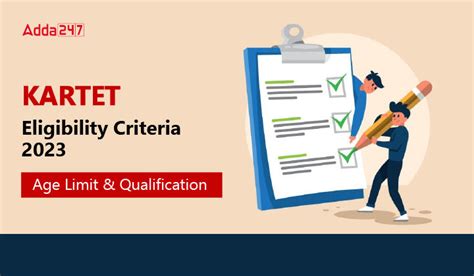 Kartet Eligibility Criteria 2023 Age Limit And Qualification