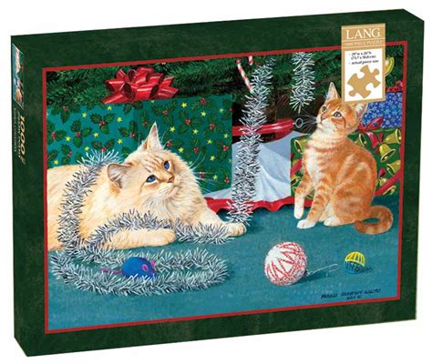 Kitten Christmas Pieces Lang Puzzle Warehouse