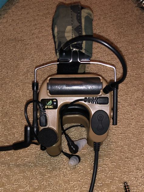 Sold Z Tac Comtac Iv Headset Hopup Airsoft