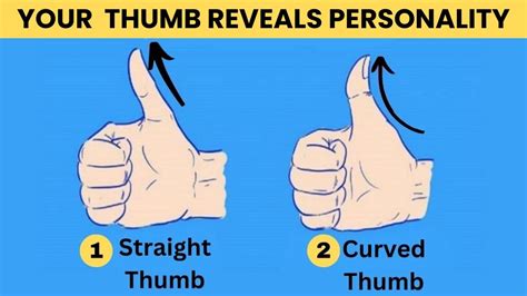 Personality Test Your Thumb Reveals Your Hidden Personality Traits