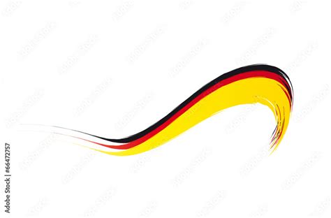 L Nderkennung Deutschland Flagge Symbol Mit Den Farben Schwarz Rot