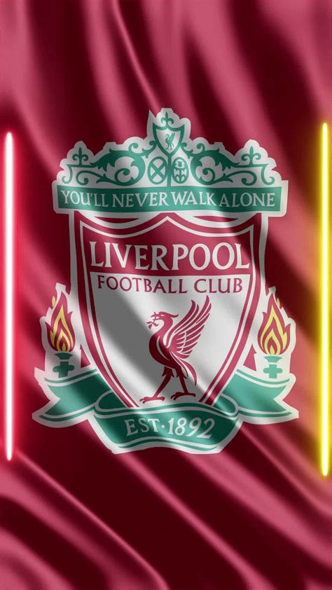 Waving Liverpool FC Flag Phone background or social media sharing Free ...