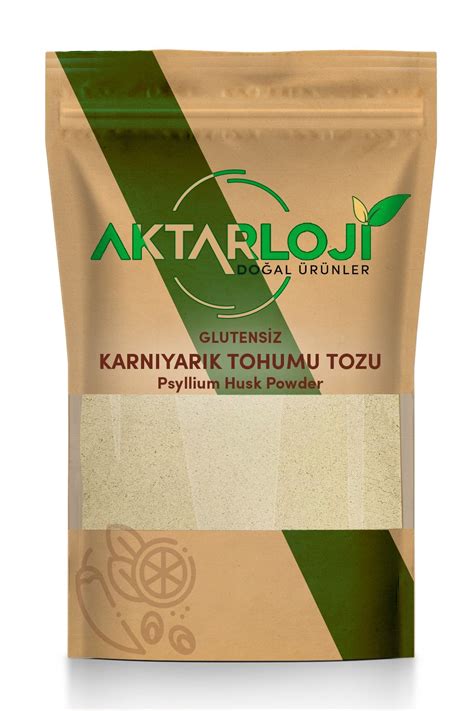 Aktarloji Gr Glutensiz Karn Yar K Otu Tohumu Tozu Psyllium Unu