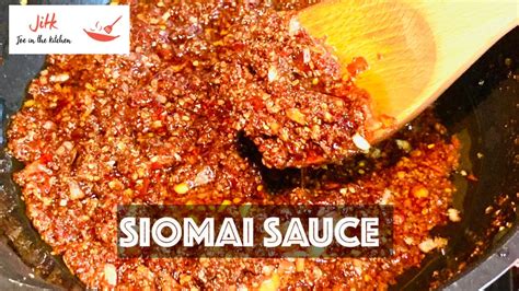 SIOMAI SAUCE RECIPE | How To Make Siomai Sauce | Garlic Chilli Sauce ...