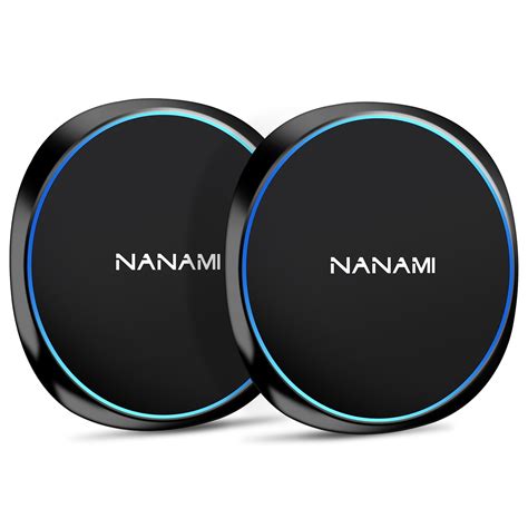 U6 2 Pack NANAMI Fast Wireless Charger 2 Pack Qi Certified