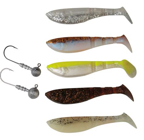 Savage Gear Pro Play Shad Kit Cm Softlure Og Shads Fluer Dk