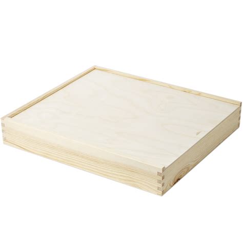 Kiste Holz Holzbox Liter Sammelbox X Cm Schiebedeckel F C