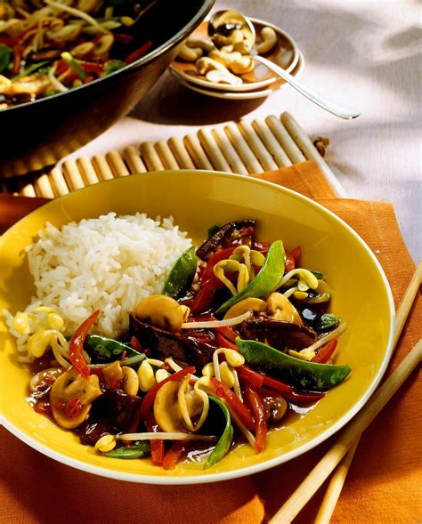 Wok Gem Se Mit Reis Rezept Eat Smarter