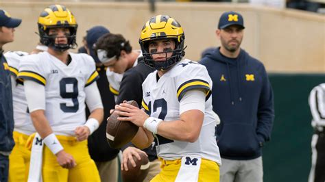 Cade Mcnamara J J Mccarthy Show Progress In Michigan Qb Battle