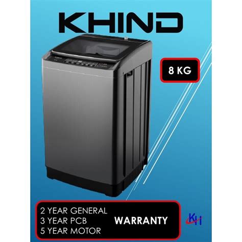 Khind Kg Fully Auto Washing Machine Wm A Lazada