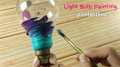 Light Bulb Painting Acrylic Painting For Beginners 302 Step By