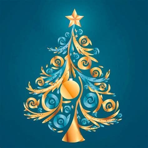 Premium PSD Christmas Tree