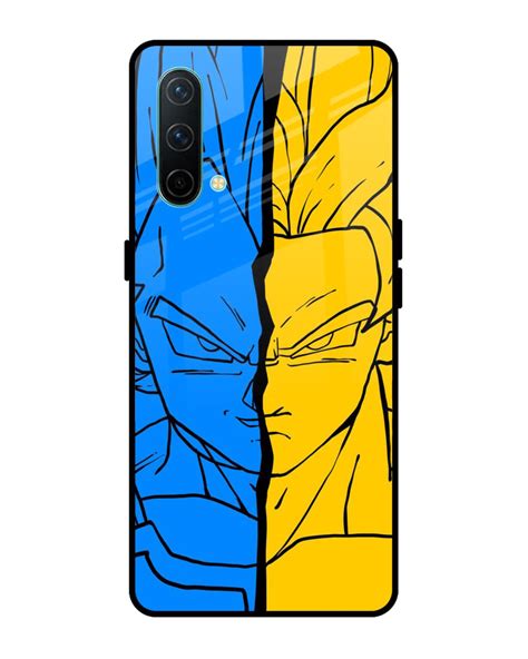 Buy Goku And Vegeta Premium Glass Case For Oneplus Nord Ce G Shock