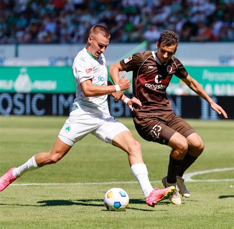 SpVgg Greuther Fürth FC St Pauli Greuther Fürth und FCSP trennen