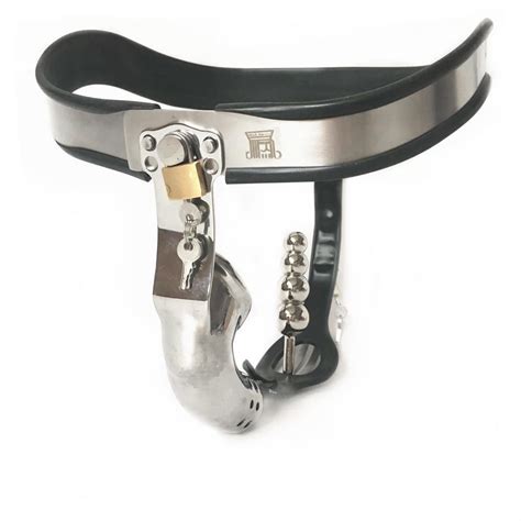 Stainless Steel Chastity Belt W Anal Plug Sissy Panty Shop