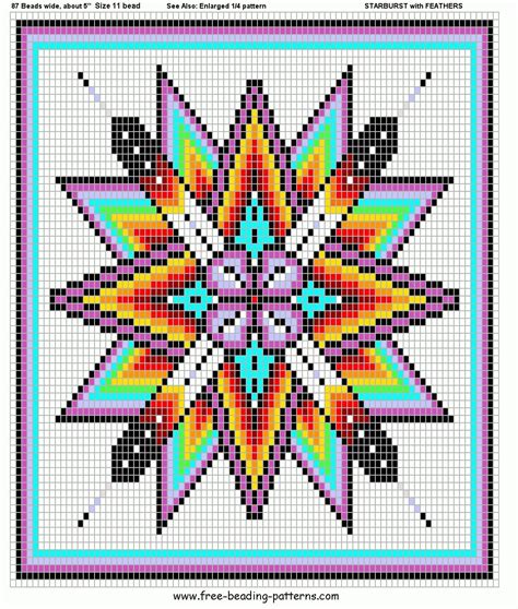 Free Printable Native American Beading Patterns - Free Printable Templates