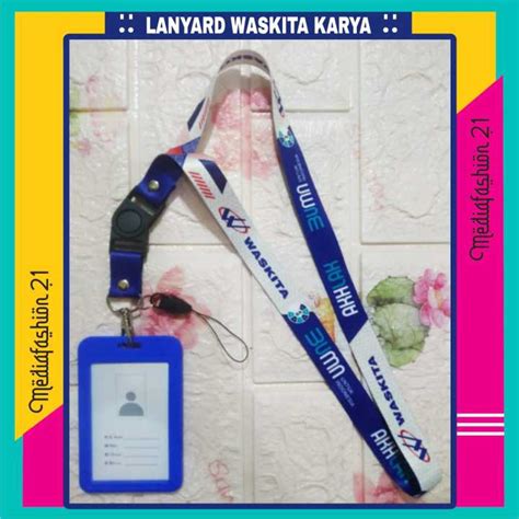 Lanyard Tali Gantungan Id Card Pt Waskita Karya Persero Free Strap