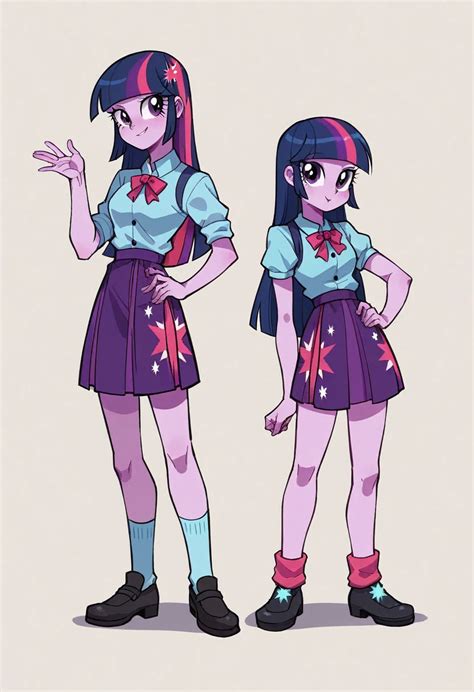 My little pony equestria girls twilight sparkle , giving birth - SeaArt AI