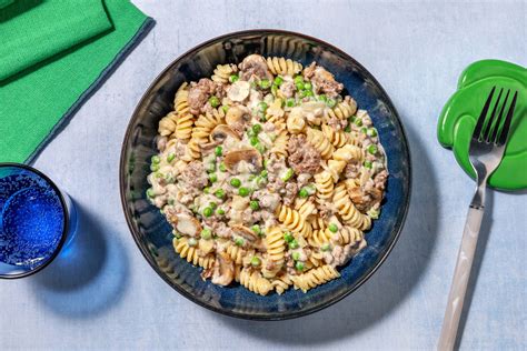 Easy Creamy Double Beef Fusilli Recipe HelloFresh