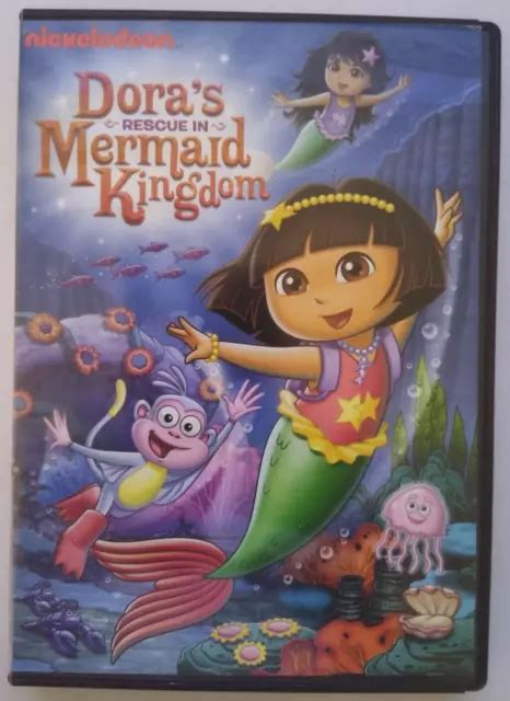 DORA THE EXPLORER Dora S Rescue In Mermaid Kingdom DVD 2012 6 75