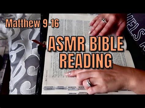 ASMR Bible Reading Matthew 9 16 Soft Whispers