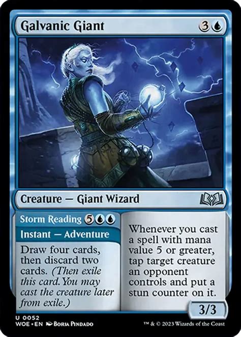 Galvanic Giant Wilds Of Eldraine Magic The Gathering