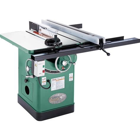 10 Table Saw 3 HP Single Phase 220V At Grizzly