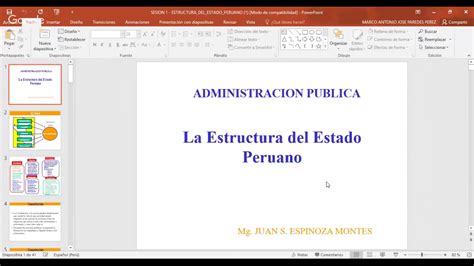 ESTRUCTURA DEL ESTADO PERUANO YouTube