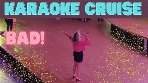 Karaoke Cruise Fail Msc Meraviglia Youtube