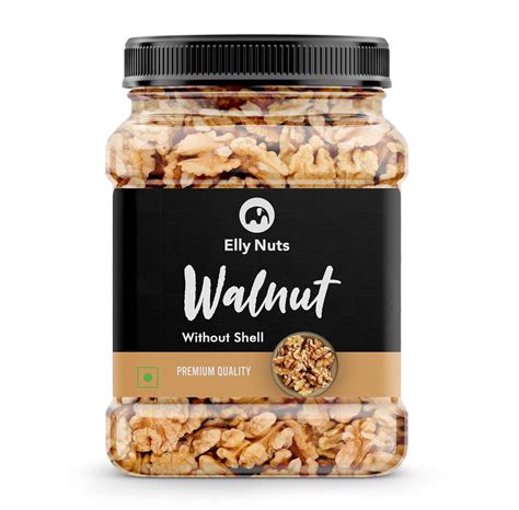 Elly Nuts Natural Premium Dried California Walnut Without Shell