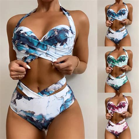 Bikini Sexy Costumi Da Bagno Donna Costume Da Bagno 2023 Estate Due