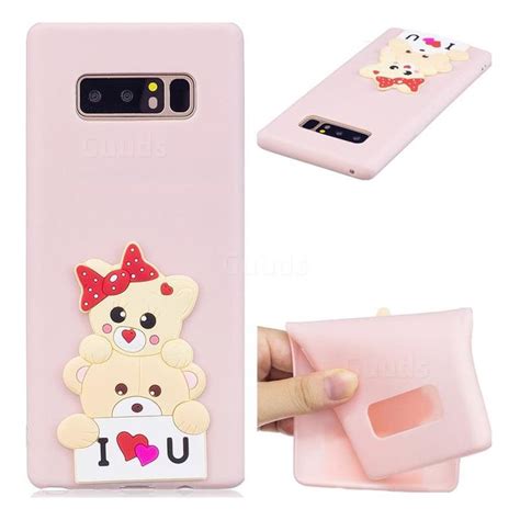 Love Bear Soft 3d Silicone Case For Samsung Galaxy Note 8 Tpu Case Guuds Samsung Galaxy