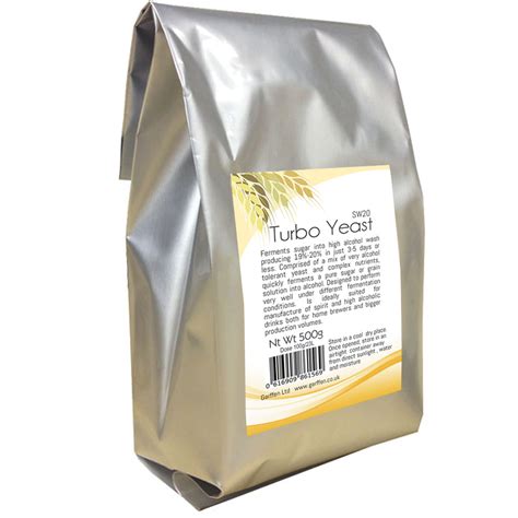 Turbo Yeast SW20 500g – Garffen Ltd