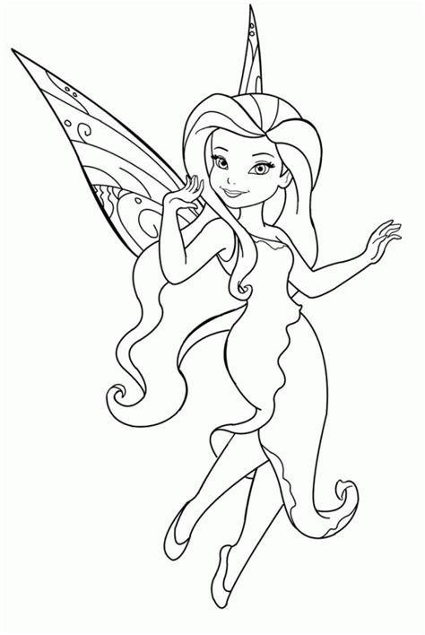 Fawn Disney Fairies Coloring Pages - Coloring Pages for Kids