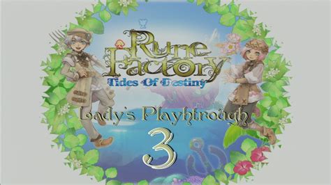 Rune Factory Tides Of Destiny Playthrough Part 3 Giant Golem Ymir