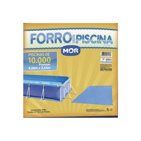 Forro Para Piscina Premium 10000 Litros Mor No Shoptime